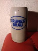 Bierkrug - GRÜNER BRÄU - Masskrug - emailiert - alt Aachen - Aachen-Mitte Vorschau