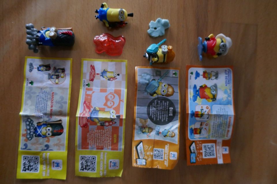 Neu Minions Überraschung Ü Ei Figuren mit BPZ Ich unverbesserlich in Kenzingen