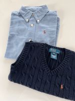 Ralph Lauren Oxford Hemd & Pullunder Gr. 98 blau wie NEU !!! Nordrhein-Westfalen - Hagen Vorschau