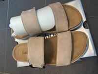 Gabor Sandalen Schlappen beige Gold 41 Bayern - Petersaurach Vorschau