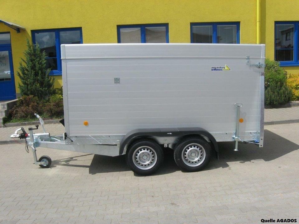 AGADOS PKW Anhänger, Deckelanhänger ALU 2990x1520x1400,2000kg,NEU in Siek