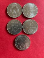 5 x 10 Mark DDR Münzen, Münz Konvolut. Sehr guter Top Zustand Hessen - Neu-Anspach Vorschau