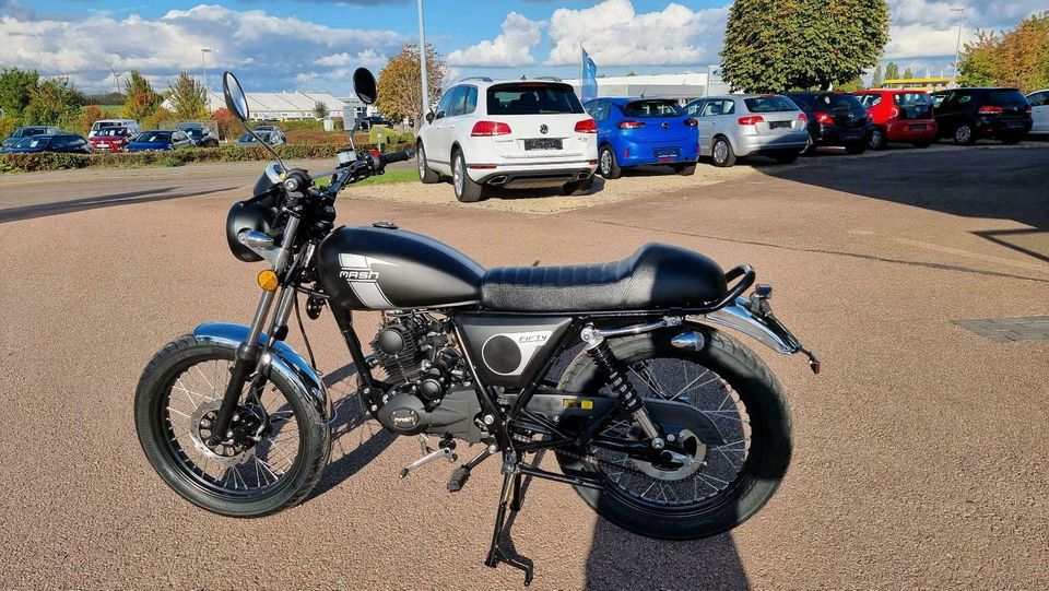 MASH 50 Schwarz Matt Euro5 50ccm³ Moped Alternative zur Simson? in Hettstedt