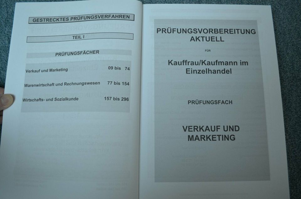 Prüfungsvorbereitung Einzelhandel Zwischen- und Abschlussprüfung in Langen (Hessen)