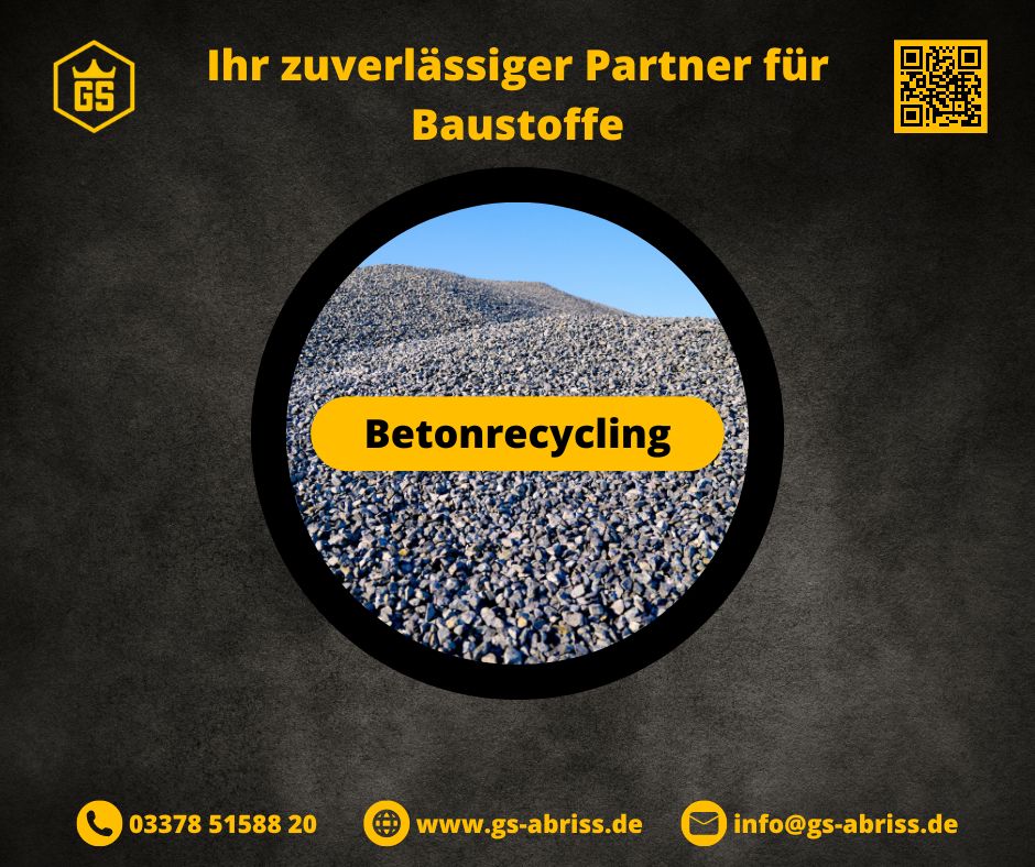 Betonrecycling Kaufen | Betonrecycling zum Verkauf | Baustoffe zum Verkauf | Baustoffe Kaufen in Berlin