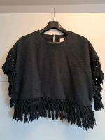 H&M Poncho schwarz Bayern - Finning Vorschau