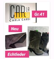 Edle Echtleder Stiefel Carla de Cardi Leipzig - Burghausen-Rückmarsdorf Vorschau