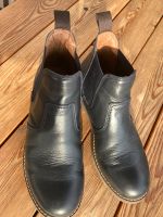 Stiefeletten Gr.35 dunkelblau Leder Bayern - Adelsried Vorschau