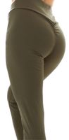 Damen Leggings Hose Stretch grün Yoga Fitness Sport L- XL Baden-Württemberg - Stutensee Vorschau