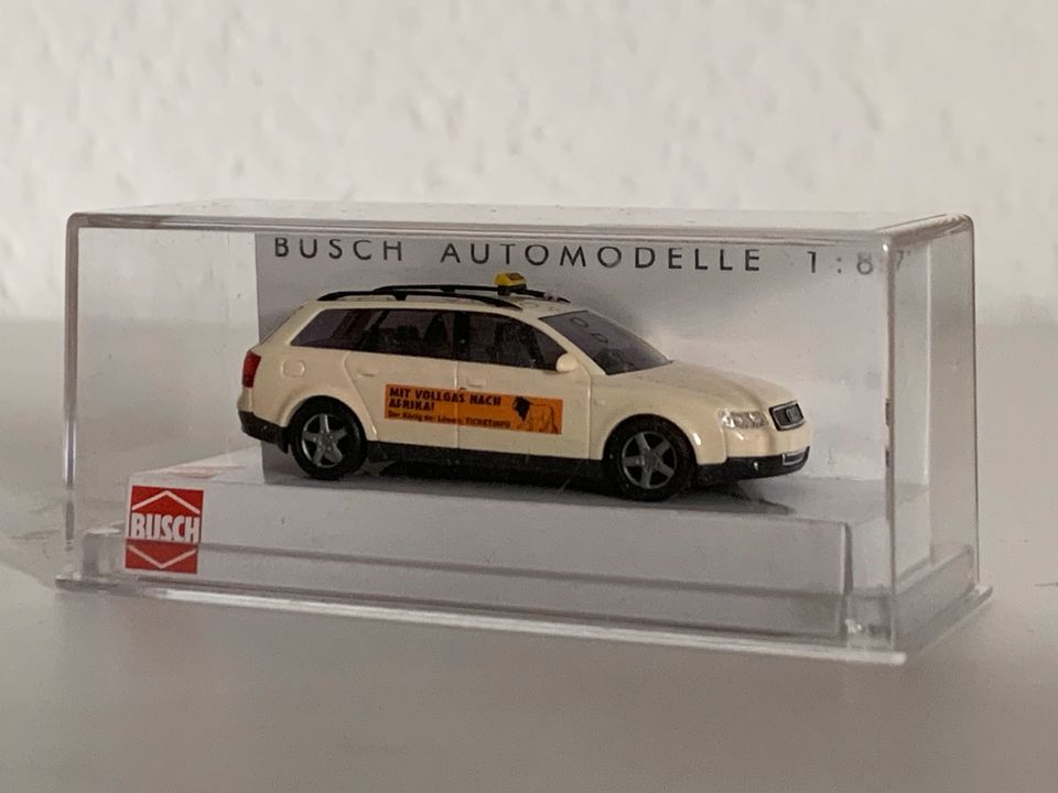 1/87 Audi A4 Avant - Taxi - Busch - 49254 - OVP in Alsfeld