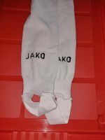 Schöne Stulpen Socken Strümpfe Fußball JAKO neuwertig  weiß Nordrhein-Westfalen - Hiddenhausen Vorschau