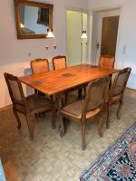 Holz Tisch Massiv Antik Stühle Wiener Geflecht Hessen - Freigericht Vorschau
