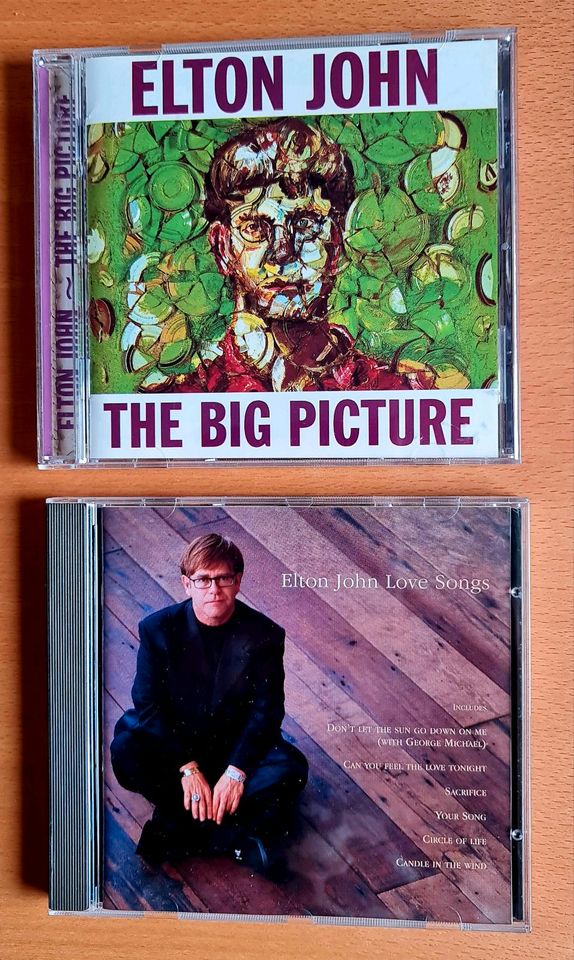 CD - Elton John  - Love Songs in Lübeck