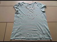 EDC Damen Shirt Gr S / M / 36 / 38 grün weiß gestreift Niedersachsen - Edewecht Vorschau