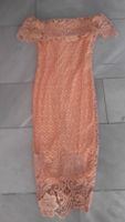 Kleid Sommerkleid Spitze boohoo Gr. 36 / 38 apricot lachs Nordrhein-Westfalen - Marl Vorschau