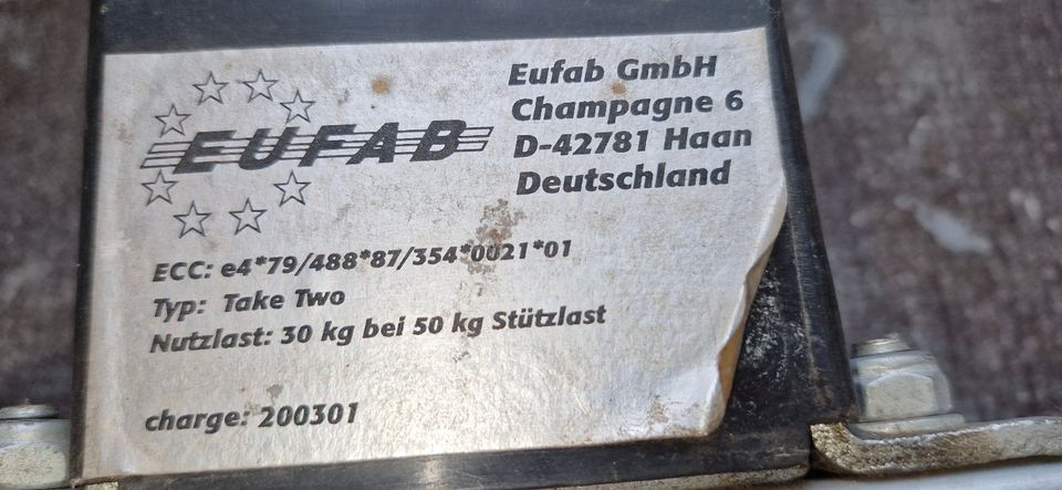 Fahrradträger für Auto -  Anhängekupplung in St. Ingbert