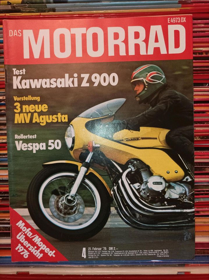 Motorrad Zeitschriften 1976-1979  4 Komplt. Jahrgänge im Schuber in Östringen