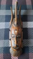 Senegal Afrika Holz Maske Handarbeit Skulptur Deko Wand Baden-Württemberg - Tauberbischofsheim Vorschau