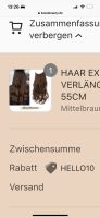 Kawabeauty Extensions Mittelbraun Haarverlängerung 55cm NEU Saarland - St. Ingbert Vorschau