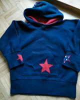 Fleecepullover Sterne Handmade Hoodie 104 110 Bremen - Horn Vorschau