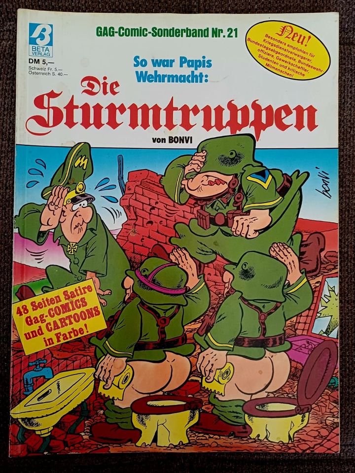 'Die Sturmtruppen' Sonderband Nr.21 in Fürstenfeldbruck