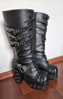 Demonia Plateau-Stiefel Gr. 38 Dortmund - Innenstadt-West Vorschau