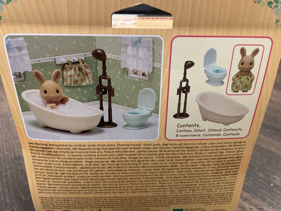 Sylvanian Families Sonnenhase mit Badewanne und WC NEU&OVP 5550 in Aumühle bei Hamburg