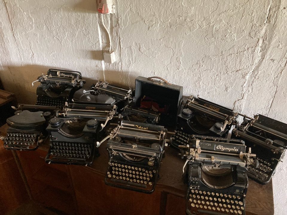 Schreibmaschinen-Sammlung in Bremervörde