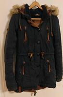 Naketano Parka mit Teddyfutter in Anthrazit Hessen - Seeheim-Jugenheim Vorschau