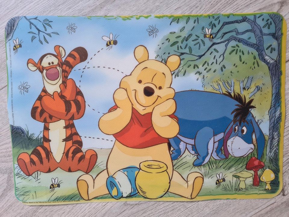 Disney Winnie the Pooh Puuh Bilder Bücher Spiele Poncho Schürze in Detern