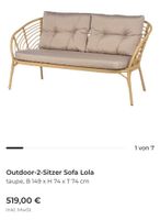 Gartenlounge Depot Outdoor-2-Sitzer Sofa Lola + Sessel 2x Bayern - Bamberg Vorschau