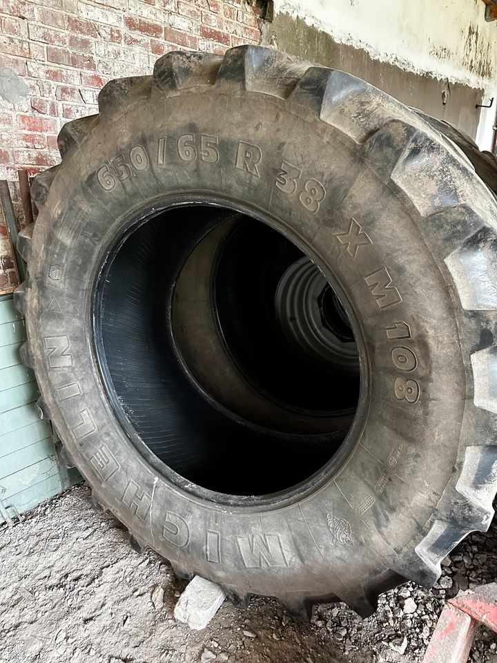 Michelin 650 65 R 38 XM 108 Trecker Treck in Rehburg