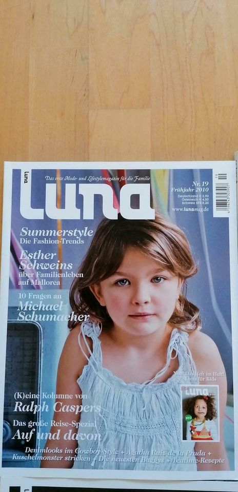 7x Luna Mama Magazin Zeitschrift Magazine in Leonberg