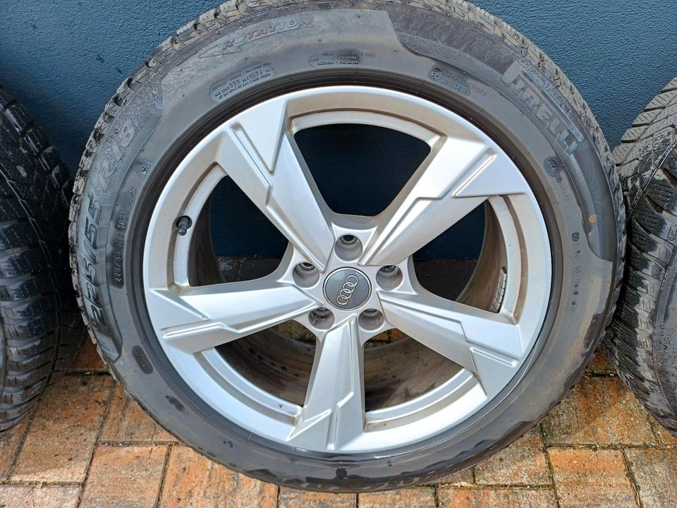 Original AUDI A6 Winterkompletträder 225/55 R18 in Eppertshausen