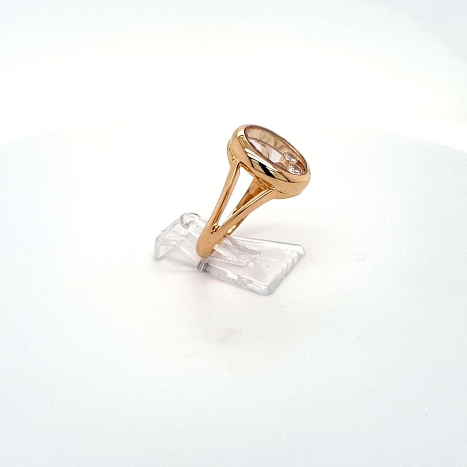 CHOPARD Happy Diamonds Ring Gelb Gold 750 Brillanten Schmuck in Lübeck