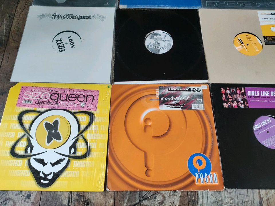 9x ELECTRO FREETEKNO ACID LPS House of 909, Biobeats, Ixindamix in Leverkusen