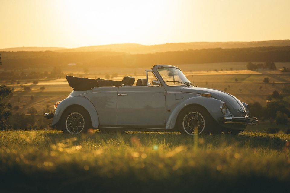 Wunderschöner Oldtimer - Käfer Cabrio als Hochzeitsauto mieten in Spiesen-Elversberg