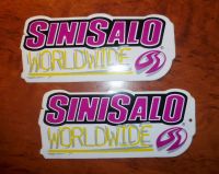 SINISALO Worldwide Racing Sticker vintage MX classic Enduro Sachsen - Ehrenfriedersdorf Vorschau