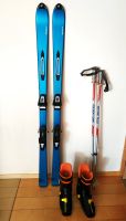 Abfahrtski"NORDICA"1,55m+Bindg."SALOMON"+Stöcke1,10m+Skischuhe 38 Dresden - Niedersedlitz Vorschau