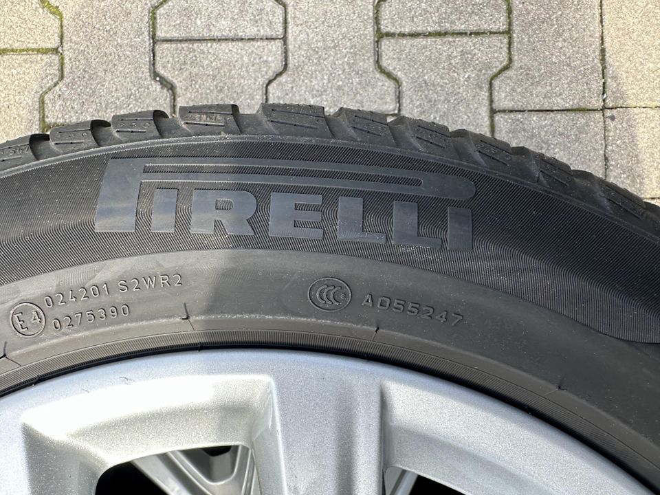 4xOrgi BMW Alu 17 Zoll X1 F48 X2 F39 Winterräder Pirelli*RDKS TOP in Passau