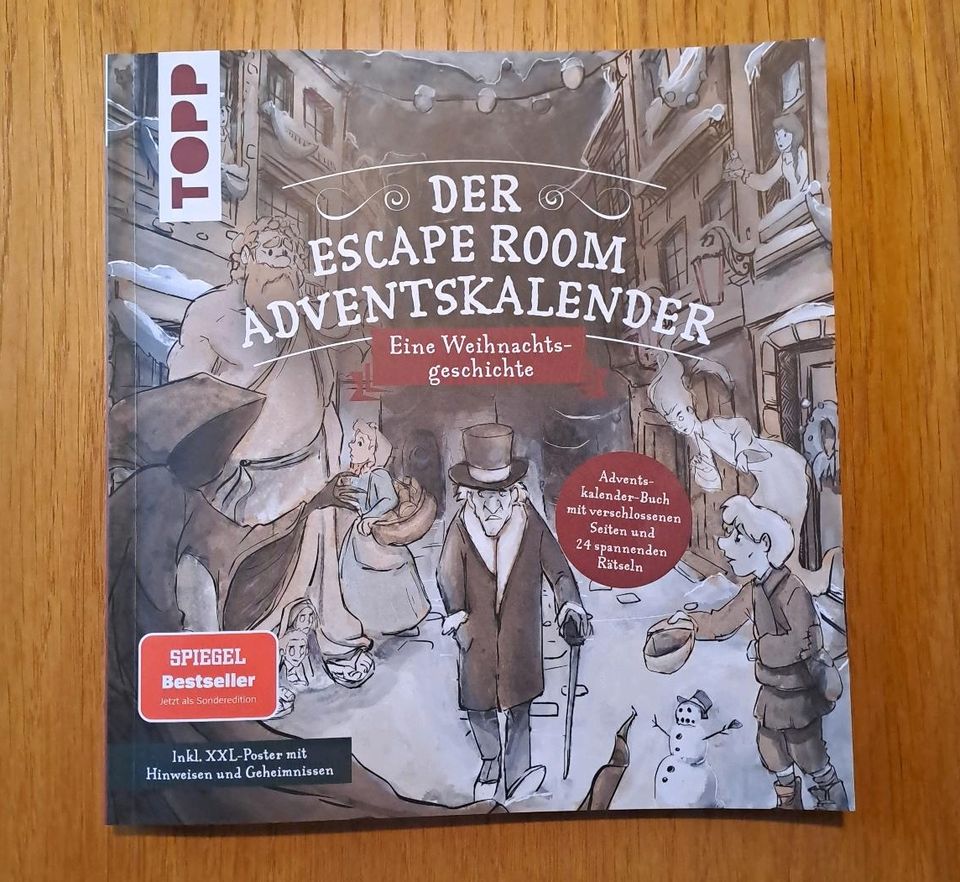 Escape Room Adventskalender - Eine Weihnachtsgeschichte - Topp in Mespelbrunn