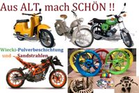 Pulverbeschichten Moped Herkules Kreidler Simson Schwalbe Zündapp Baden-Württemberg - Buchen (Odenwald) Vorschau