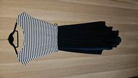 Sommerliches Vokuhila Kleid marine blau weiß gestreift 36/38 Bayern - Eichenbühl Vorschau