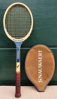 Tennisschläger, Holz, historisch, Snauvaert, mit Hülle Niedersachsen - Bissendorf Vorschau