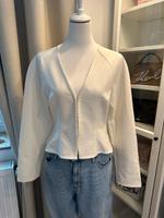 Oberteil Peplum Zara weiß L Münster (Westfalen) - Centrum Vorschau