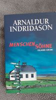 Arnaldur Indridason, ;Menschensöhne, Island Krimi u.a. Niedersachsen - Osnabrück Vorschau