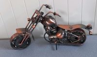 Motorrad aus Metall Skulptur Deko Chopper Geschenk Männer Sachsen-Anhalt - Hohe Börde Vorschau