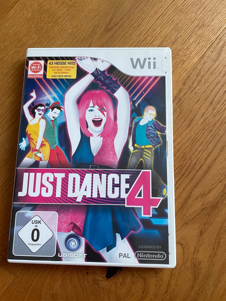 Wii Spiel Just Dance 4 in Saarburg