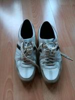 Tolle Original Hugo Boss Herren Sneackers  Beige Braun 41 Düsseldorf - Gerresheim Vorschau