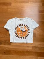 Shirt cropped Pull & Bear Gr. S Seventies Hessen - Maintal Vorschau